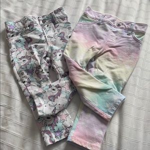 Set of magical jeggings